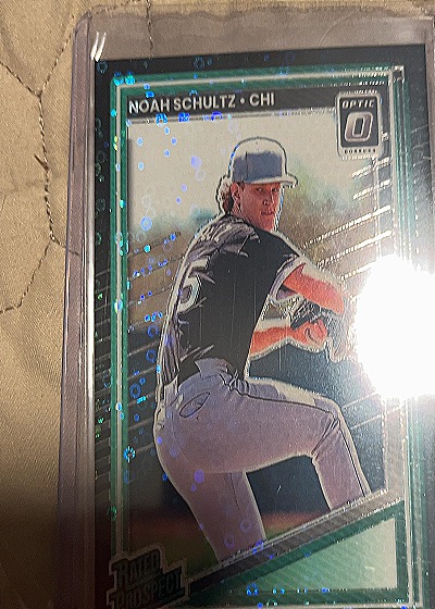 2025 Donruss Optic Rated Prospect #200 Noah Schultz — front