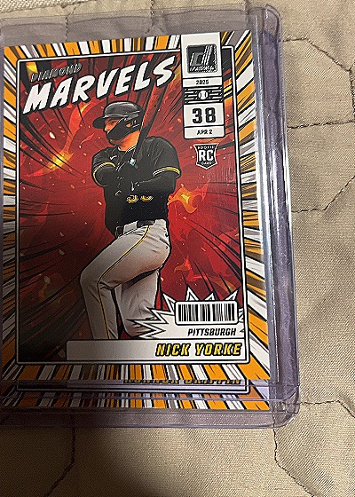 2025 Panini Donruss Diamond Marvels #6 Nick Yorke — front