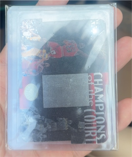 1995-96 SP Championship #C30 Michael Jordan Champions of the Court — front