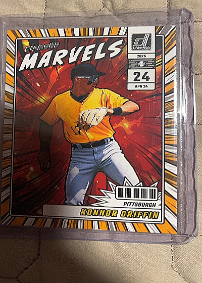 2025 Panini Donruss Diamond Marvels #5 Konnor Griffin — front