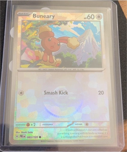 2025 Pokémon #083 Buneary — front