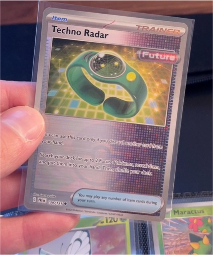 2025 Pokémon SV: Prismatic Evolutions #130 Techno Radar — front