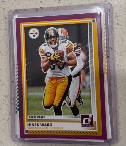2025 Donruss #12 Hines Ward — front
