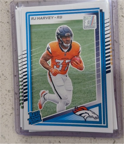 2025 Panini Donruss #312 RJ Harvey — front
