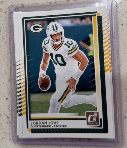 2025 Donruss #266 Jordan Love — front