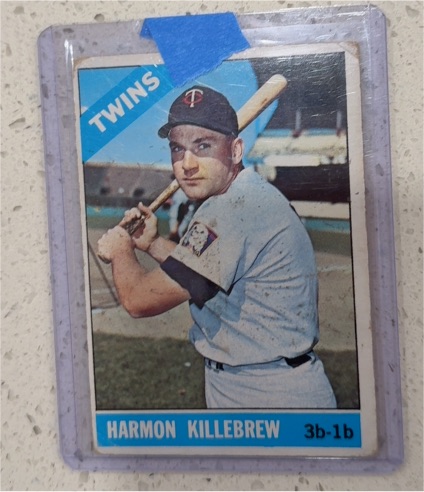 1966 Topps #120 Harmon Killebrew — front