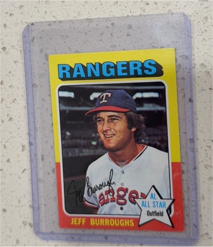 1975 Topps #470 Jeff Burroughs — front
