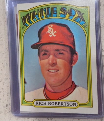 1972 Topps #618 Rich Robertson — front