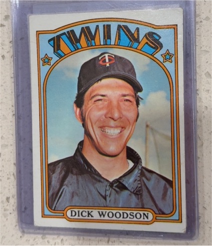 1972 Topps #634 Dick Woodson — front
