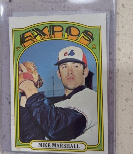 1972 Topps #505 Mike Marshall — front