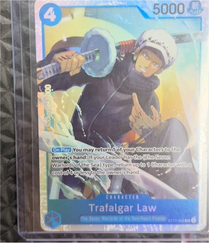 One Piece Card Game ST17-002 Trafalgar Law — front