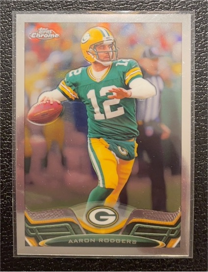 2013 Topps Chrome #150 Aaron Rodgers — front