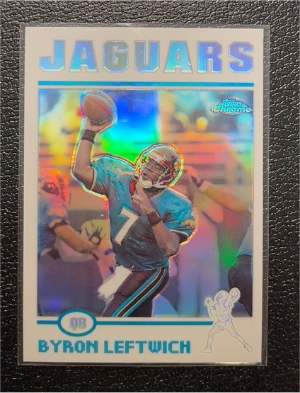 2004 Topps Chrome #122 Byron Leftwich — front
