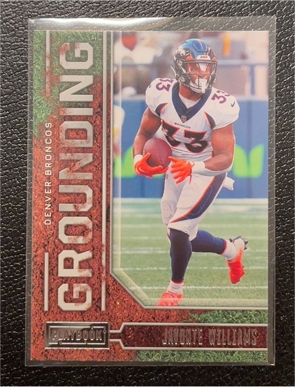 2022 Panini Playbook #G-5 Javonte Williams — front