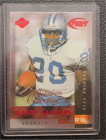 1999 Collector's Edge Fury #116 Barry Sanders — front