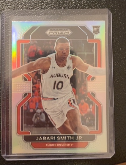 2022-23 Panini Prizm Draft Picks #50 Jabari Smith Jr. Rookie Card — front