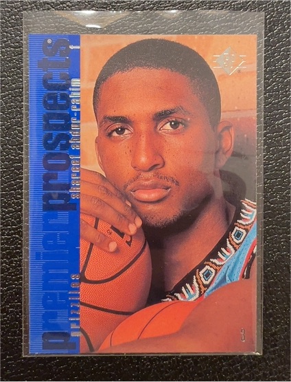 1996-97 Upper Deck SP #145 Shareef Abdur-Rahim Premier Prospects — front