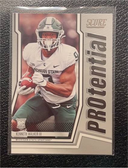 2022 Panini Score #P-KW Kenneth Walker III — front