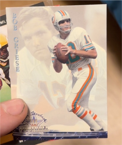 1994 Ted Williams Card Company #32 Bob Griese — front