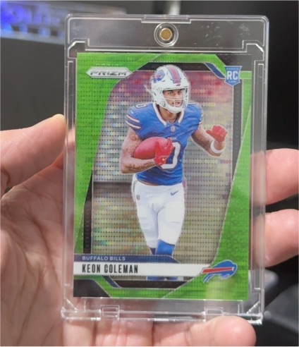 2024 Panini Prizm #362 Keon Coleman — front