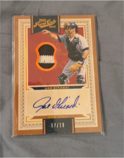 2016 Panini Prime Cuts #1016 Joe Girardi — front