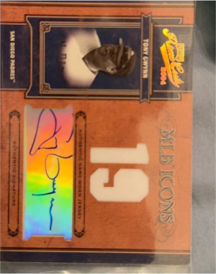 2004 Playoff Prime Cuts MLB Icons #MLB-19 Tony Gwynn — front