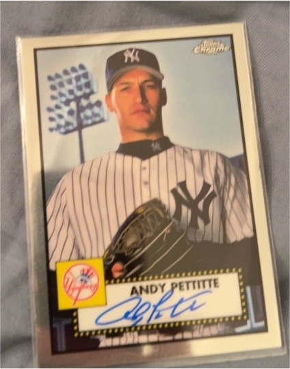 2021 Topps Chrome Platinum Anniversary #519 Andy Pettitte — front