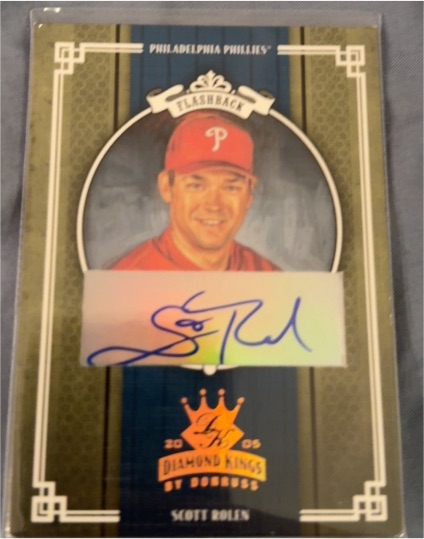 2005 Donruss Diamond Kings #DK 1 Scott Rolen — front