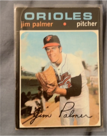 1971 Topps #570 Jim Palmer — front