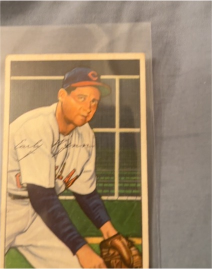 1952 Bowman #142 Early Wynn — front