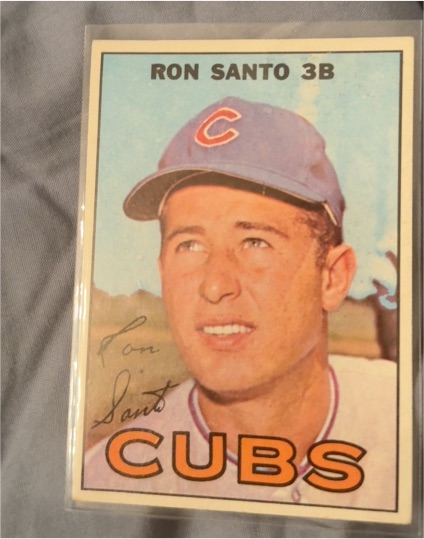 1967 Topps #70 Ron Santo — front