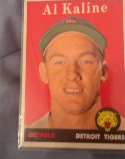 1958 Topps #70 Al Kaline — front