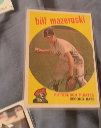 1959 Topps #415 Bill Mazeroski — front