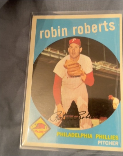 1959 Topps #352 Robin Roberts Philadelphia Phillies — front