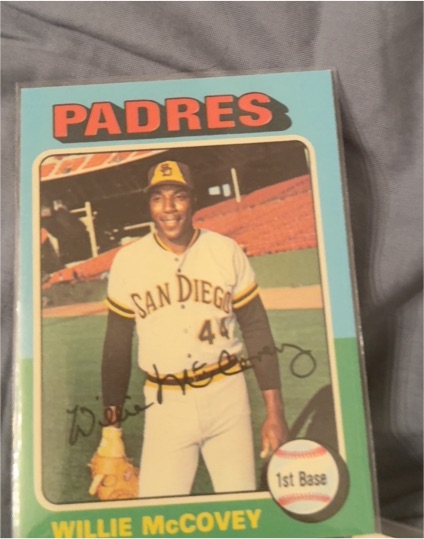 1975 Topps #450 Willie McCovey — front