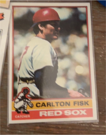 1976 Topps #365 Carlton Fisk — front