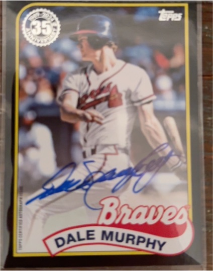 2024 Topps #89BA-DMU Dale Murphy — front