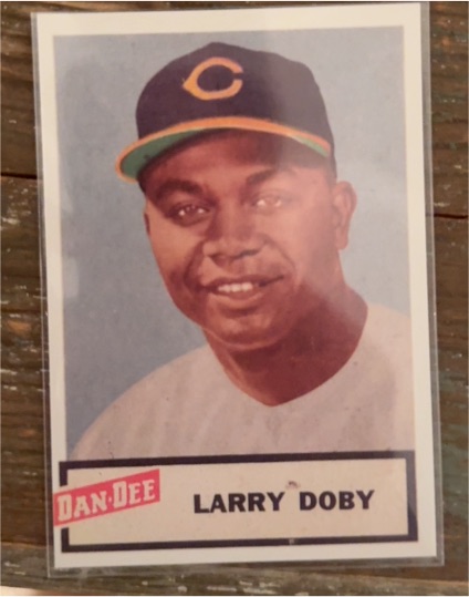 1954 Dan-Dee Potato Chips #4 Larry Doby — front