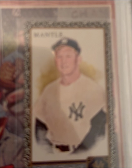 2011 Topps Allen & Ginter #7 Mickey Mantle — front
