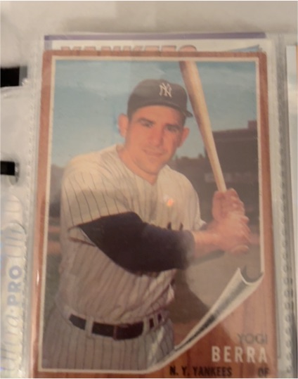 1962 Topps #360 Yogi Berra — front