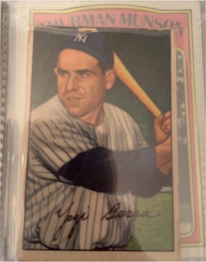 1952 Bowman #1 Yogi Berra — front