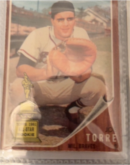 1962 Topps #218 Joe Torre Rookie Milwaukee Braves — front