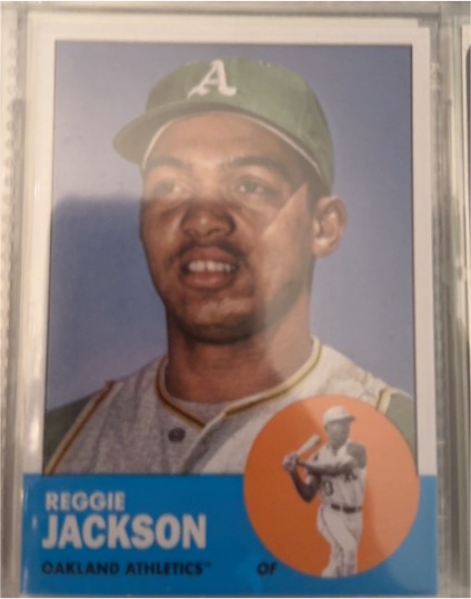 2022 Topps Archives #34 Reggie Jackson — front