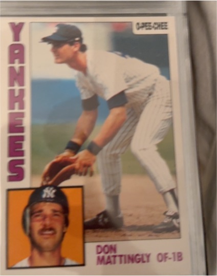 1984 Topps #8 Don Mattingly — front