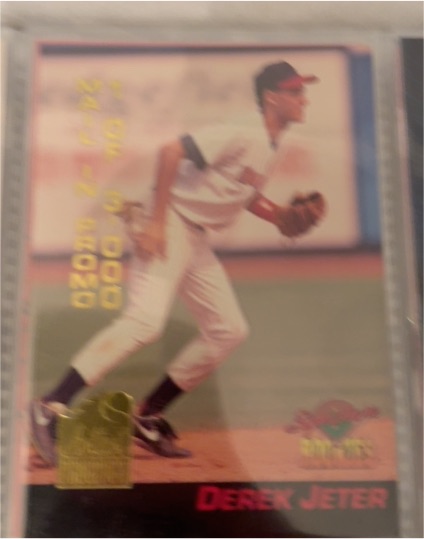 1994 Signature Rookies #S4 Derek Jeter — front