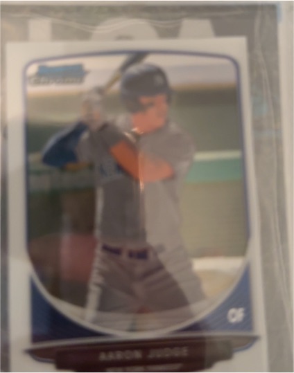 2013 Bowman Chrome #BDPP19 Aaron Judge — front
