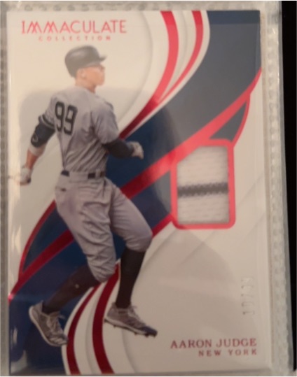 2019 Panini Immaculate Collection #99 Aaron Judge — front