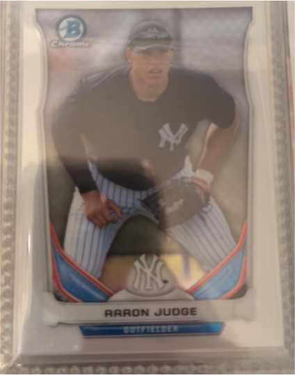 2014 Bowman Chrome Draft Top Prospects #CTP-39 Aaron Judge — front