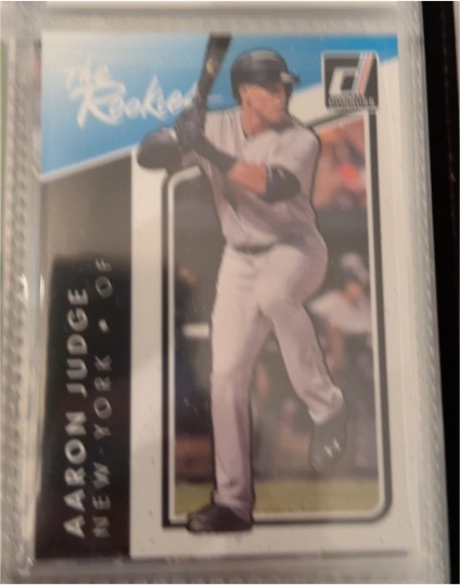 2017 Donruss The Rookies #TR-13 Aaron Judge — front
