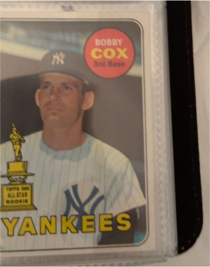1969 Topps #237 Bobby Cox — front